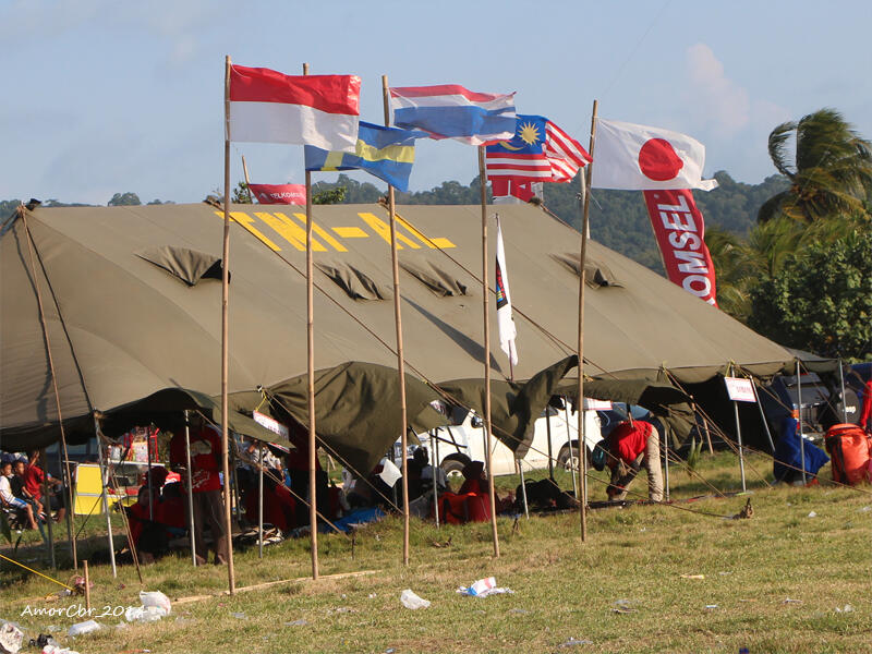 International Kite Festival 2014 at Pangandaran East Beach