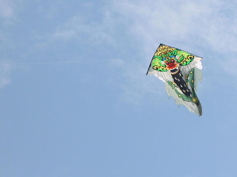 International Kite Festival 2014 at Pangandaran East Beach