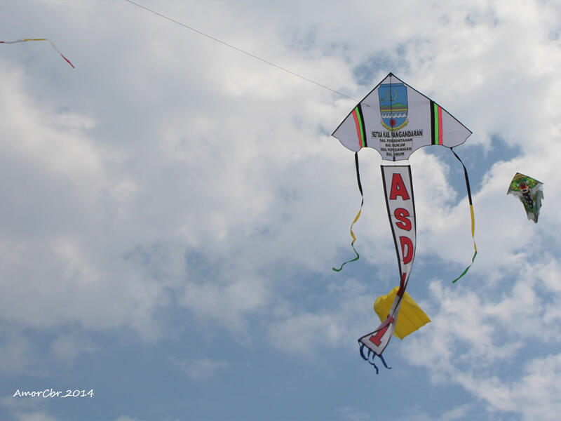 International Kite Festival 2014 at Pangandaran East Beach