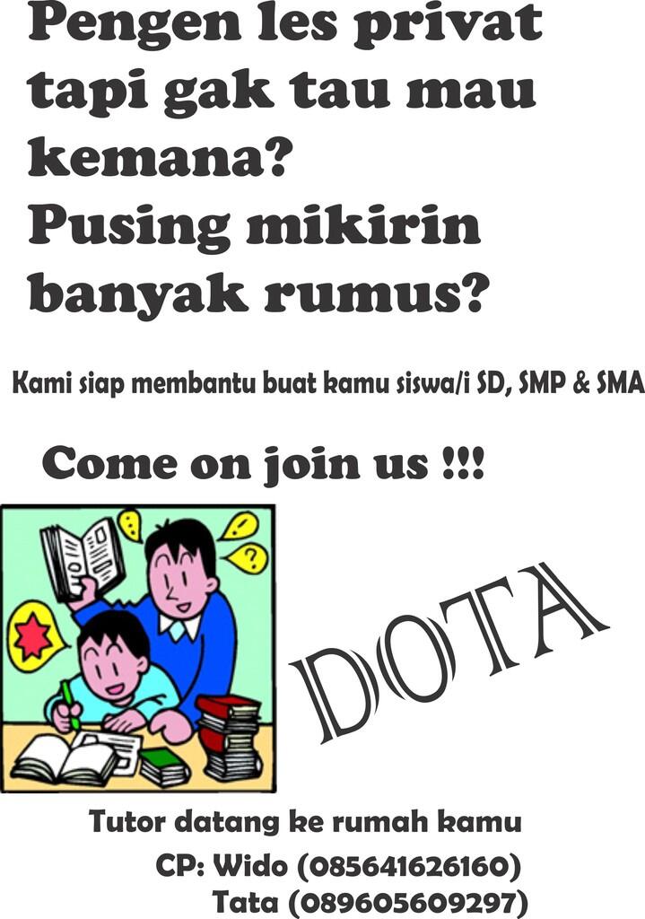 Les Privat SMP Matematika dan IPA (Fisika) Jogjakarta