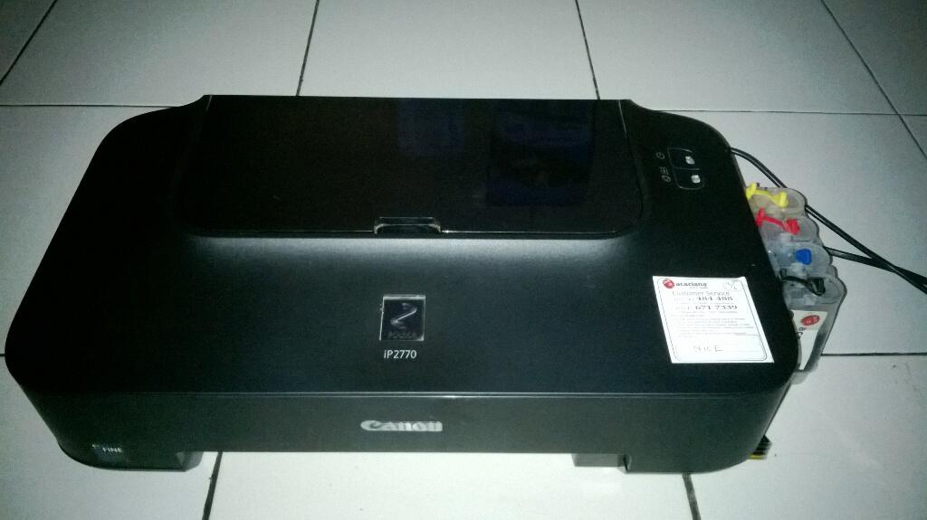 Printer Canon Pixma iP2770 infus SOLO