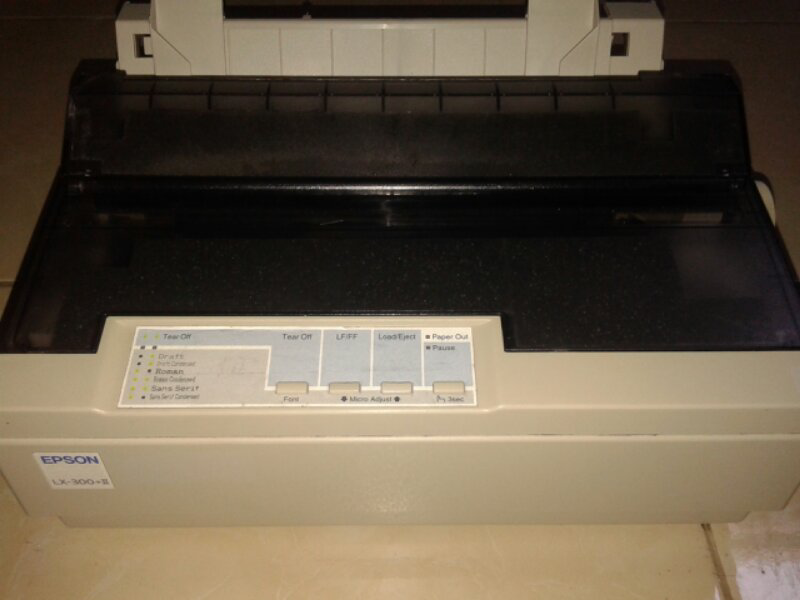 epson lx300+II second murah