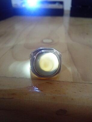Dijual Batu Akik Sumur Bandung + Cincin Perak Ukir KotaGede