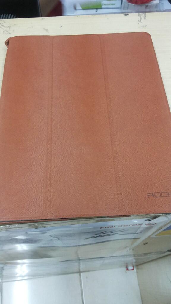 HARD SOFTCASE CASING SMART COVER IPAD 2,3,4 ORIGAMI, ROCK TEXTURE, TREXTA, FLIPJACKET