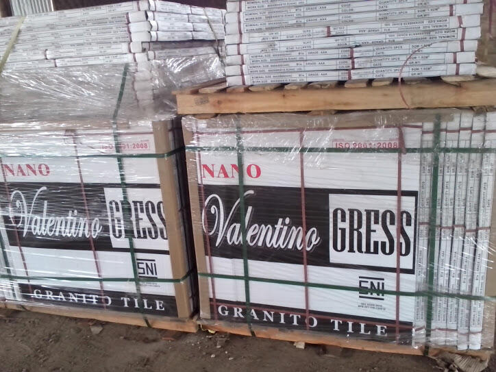 Terjual Granit essenza Valentino gress dan  keramik  roman  