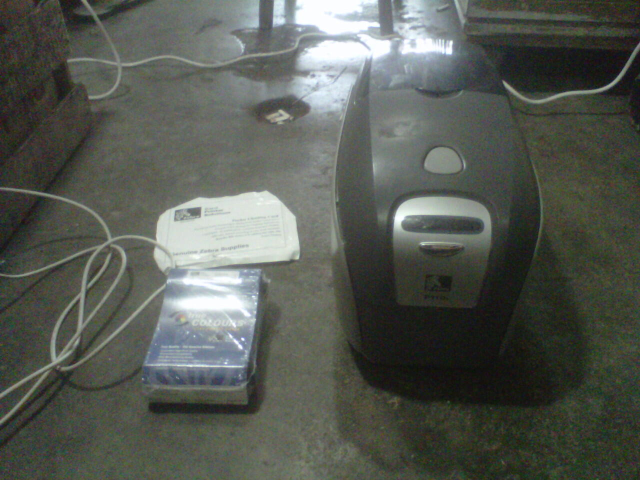 Printer Id card zebra p110i
