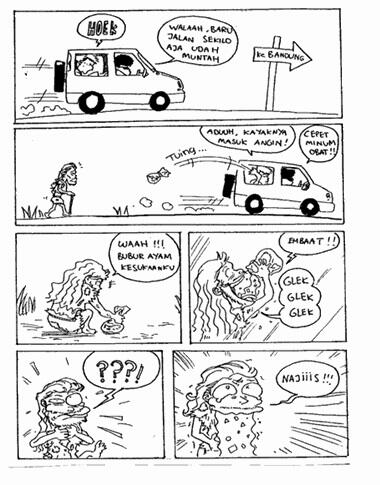 Komik bubur favorit