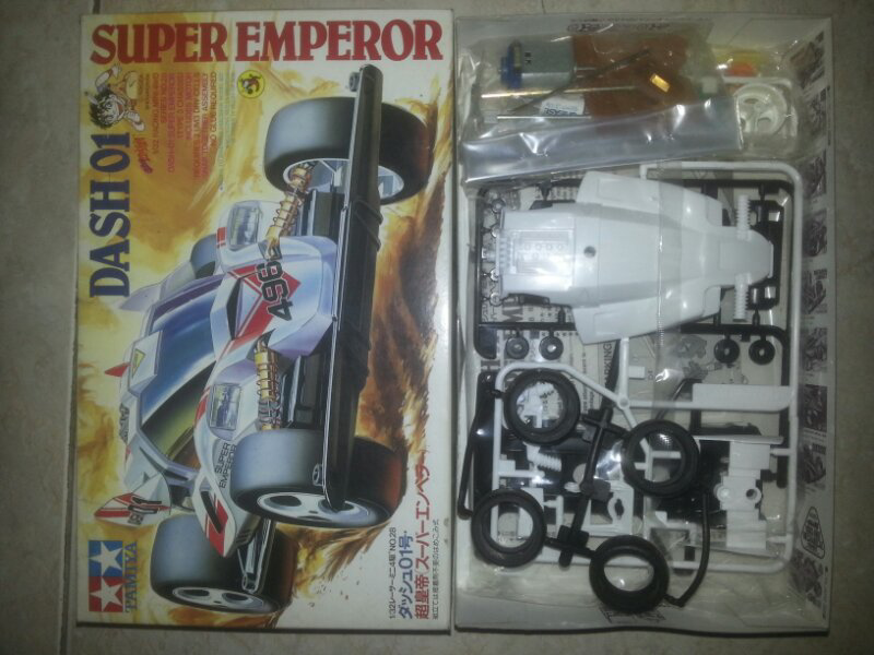 Jual Tamiya Mini 4WD Dash Warrior Series (Vintage)