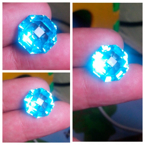 Natural Topaz Unik Big Size