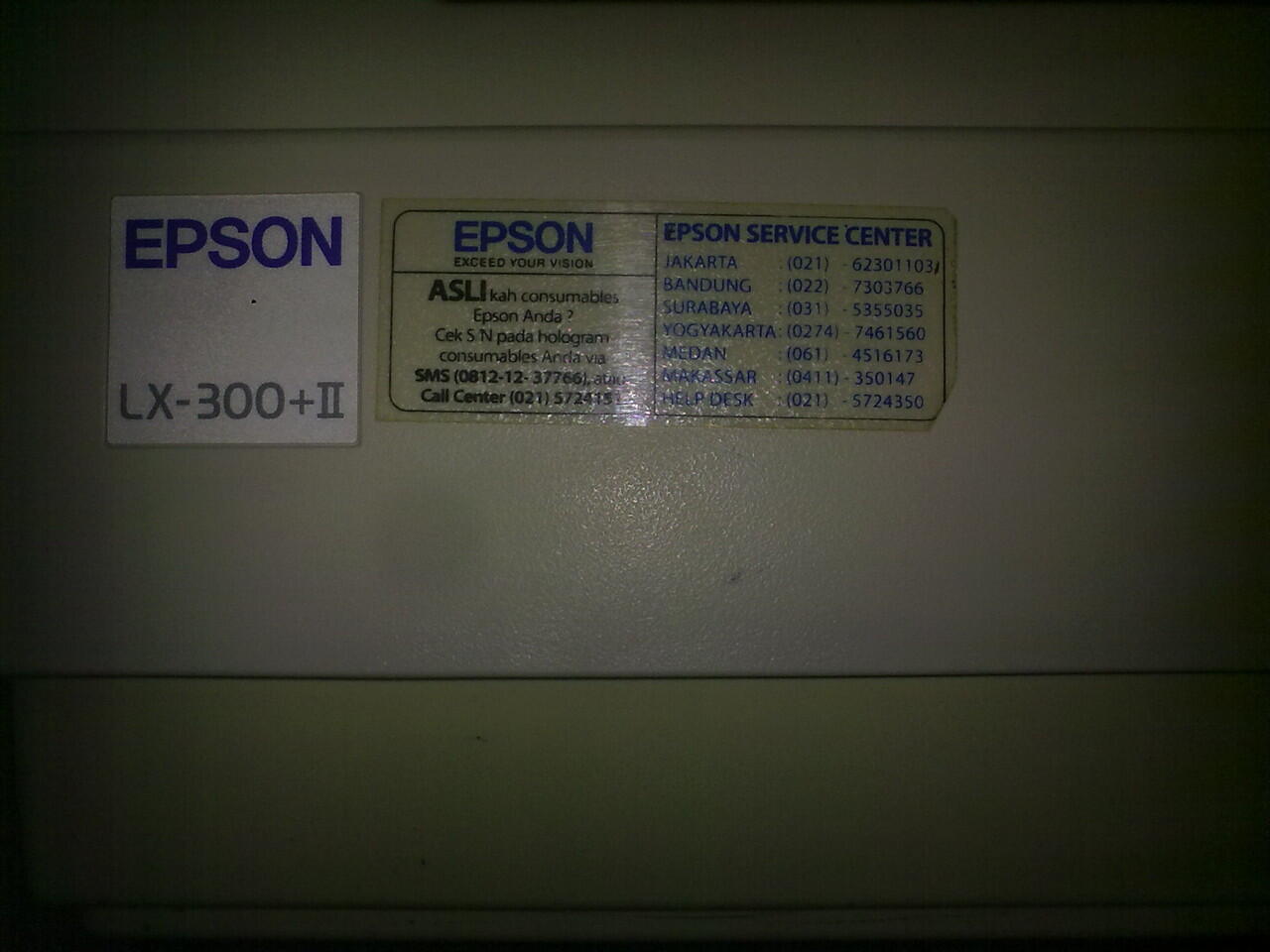 Printer EPSON LX-300+II & EPSON LX-300+ (Bandung)