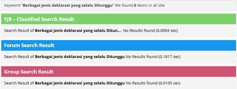 Inilah Bebagai Jenis Deklarasi yang Selalu Ditunggu!!