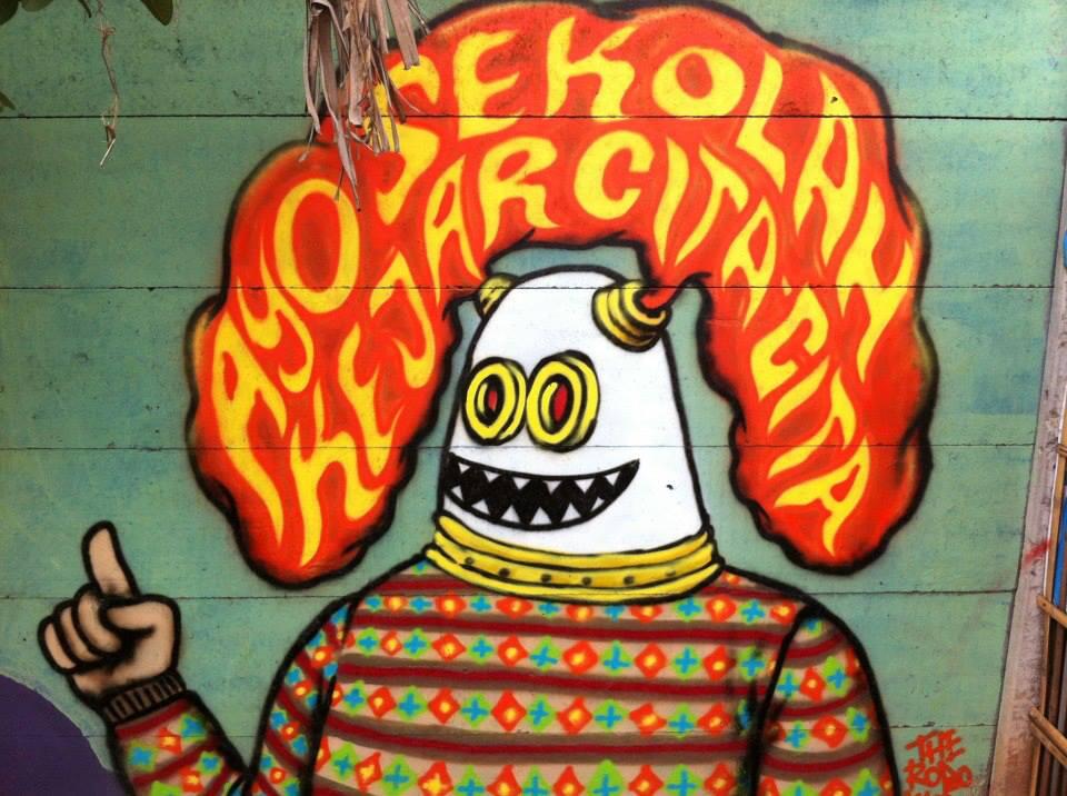 Mural di jalanan yang penuh Makna