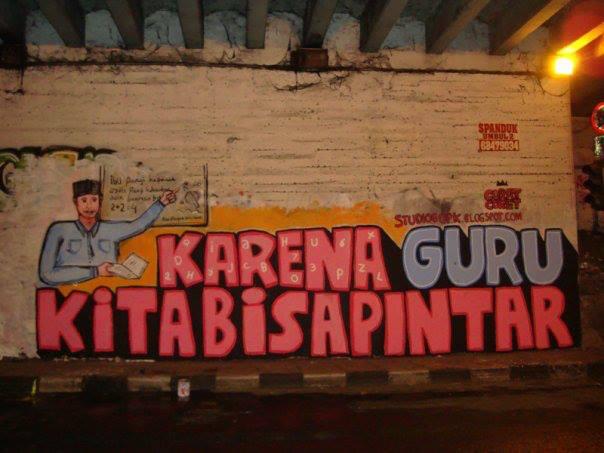 Mural di jalanan yang penuh Makna 