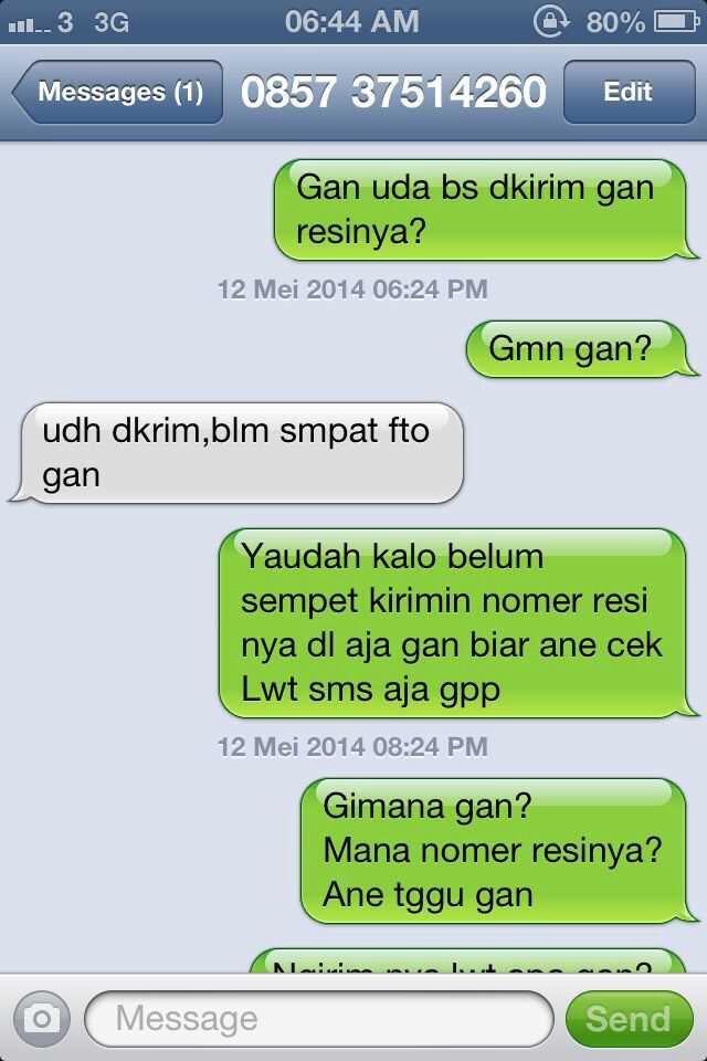 Waspada Penipu a.n tooruoshop
