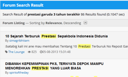 Prestasi Garuda 3 Tahun Terakhir (+cendol inside)