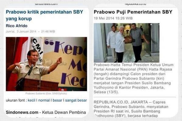 Hot News : Survei POLLING MEDIA: Prabowo-Hatta 68,2%, Jokowi-JK 29,3% !!!!