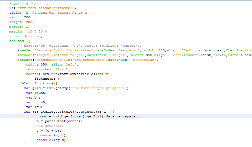 &#91;ASK&#93; action blur extjs