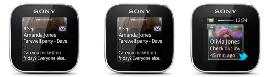 ★★★★★ Sony Smartwatch MN2 Black - Jam Tangan Android