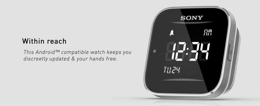 ★★★★★ Sony Smartwatch MN2 Black - Jam Tangan Android
