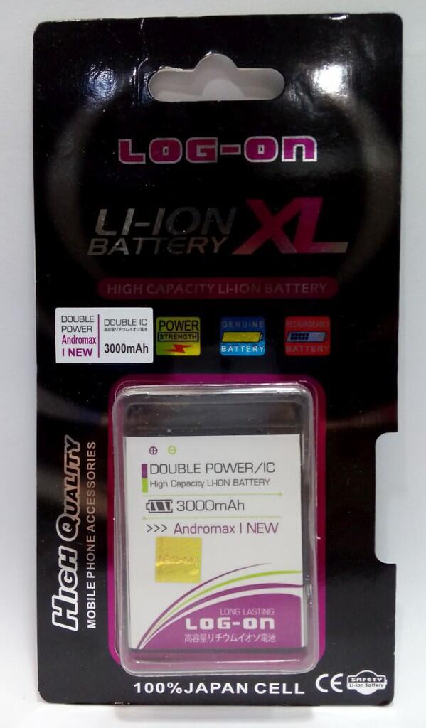 Battere Double Power + Double IC, untuk Samsung, Nokia, Andromax, OPPO, Sony, Advan,