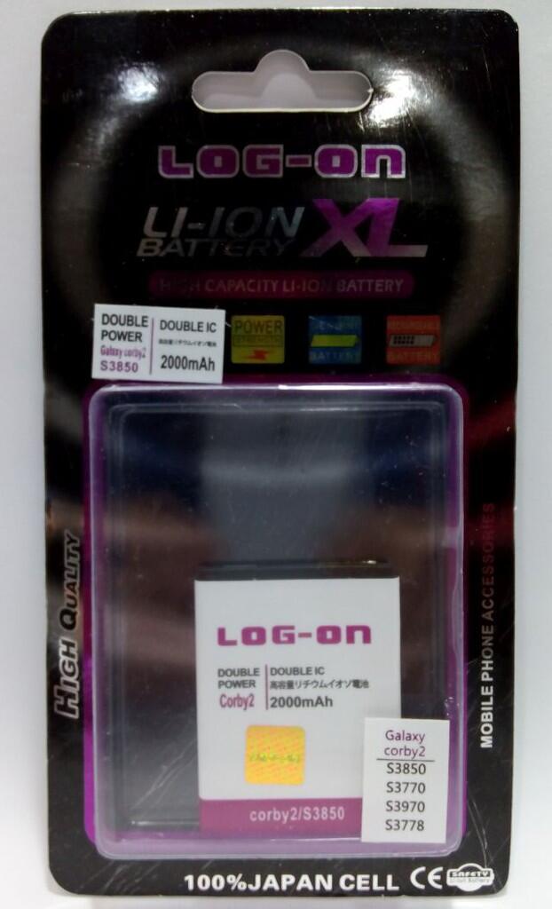 Battere Double Power + Double IC, untuk Samsung, Nokia, Andromax, OPPO, Sony, Advan,