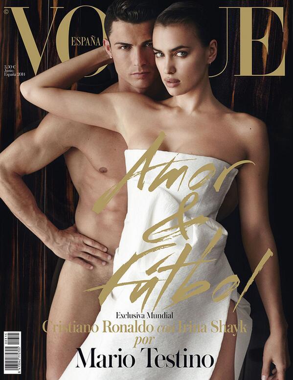Woow!! Wow, Ronaldo dan Irina Shayk Tampil Polos di Depan Kamera 