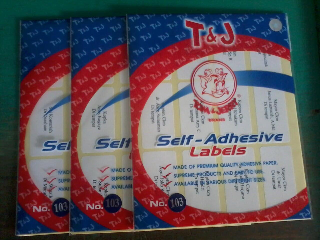 Jasa Ketik & Print Label Surat Undangan