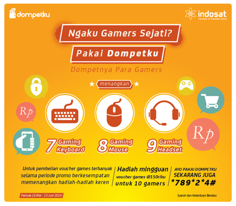 &#91;REVIEW&#93; Dompetku dari Indosat – Dompetnya Para Gamer