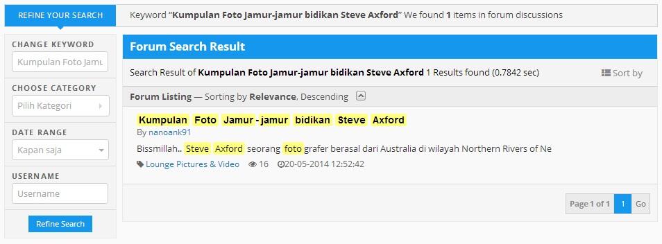 Kumpulan Foto Jamur-jamur bidikan Steve Axford