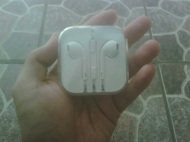 jual earphone/handsfree iphone 5 original