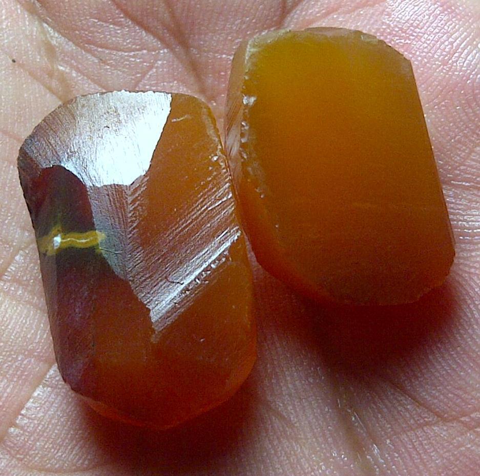 DUO ROUGH BACAN OBI ORANGE SIAP POLES