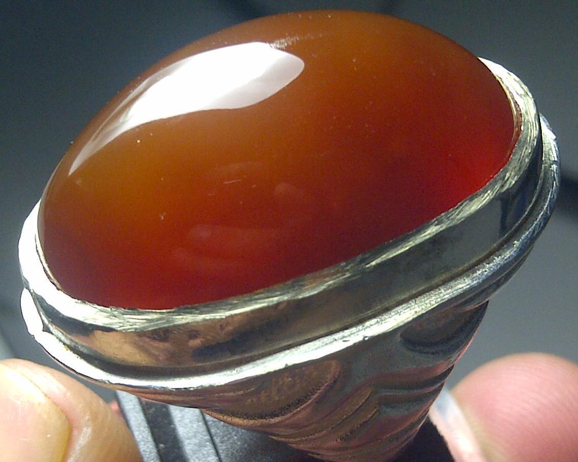 BATU BACAN OBI MERAH COMBONG BUNGKEM DAN ANGKA DELAPAN