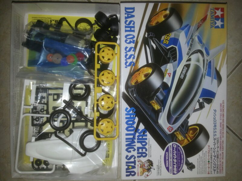 Jual Tamiya Mini 4WD Dash Warrior Series (Vintage)