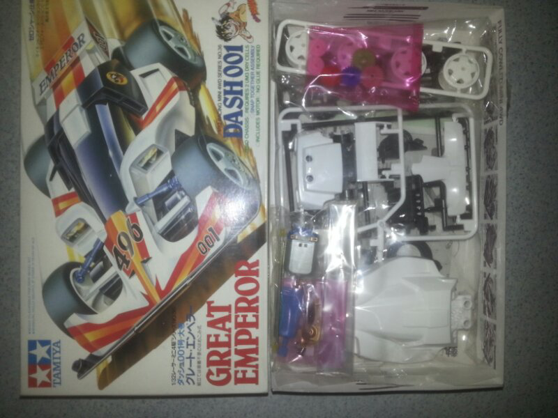 Jual Tamiya Mini 4WD Dash Warrior Series (Vintage)