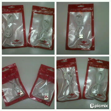 Kabel DATA + CHARGING ukuran 100cm dan 300cm