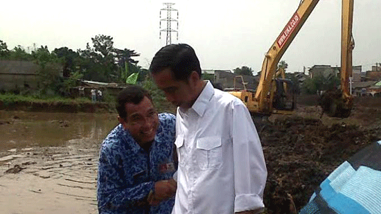Atasi banjir, Jokowi bangun Waduk Rambutan seluas 8 hektar