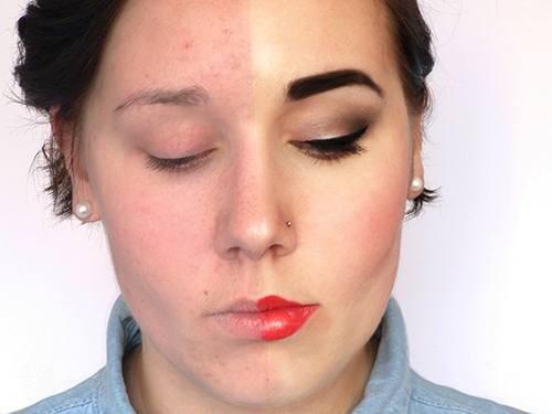 THE POWER OF MAKE UP ! check this gan