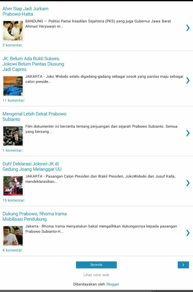 Hot News : Survei POLLING MEDIA: Prabowo-Hatta 68,2%, Jokowi-JK 29,3% !!!!