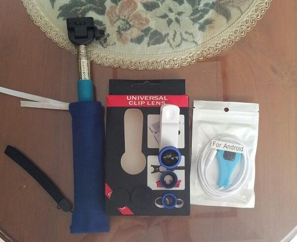 Tongsis/Monopod, Powerbank dan aksesoris