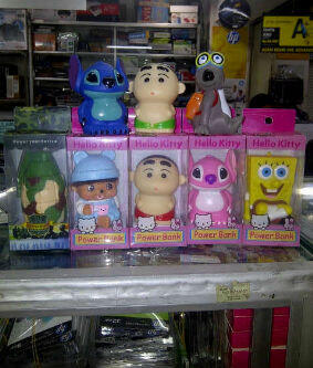 Powerbank Boneka Karakter 3D NEW MODEL
