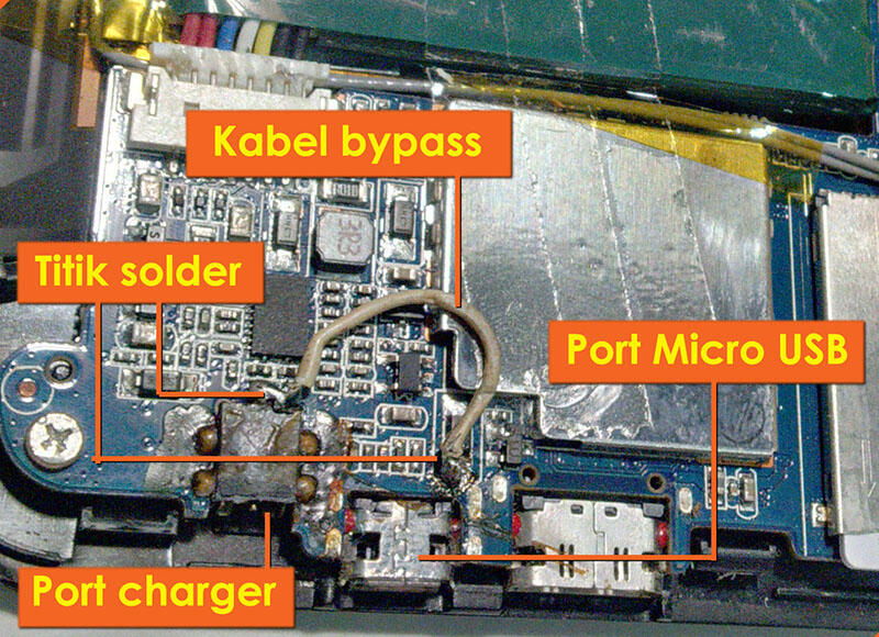 DIY: Modifikasi Port Micro USB Menjadi Port Charger Smartfren Androtab 7