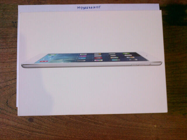 Apple Ipad Air 32 GB LTE Cellucar Wifi warna putih - Mulus 99% baru dipakai sebulanan