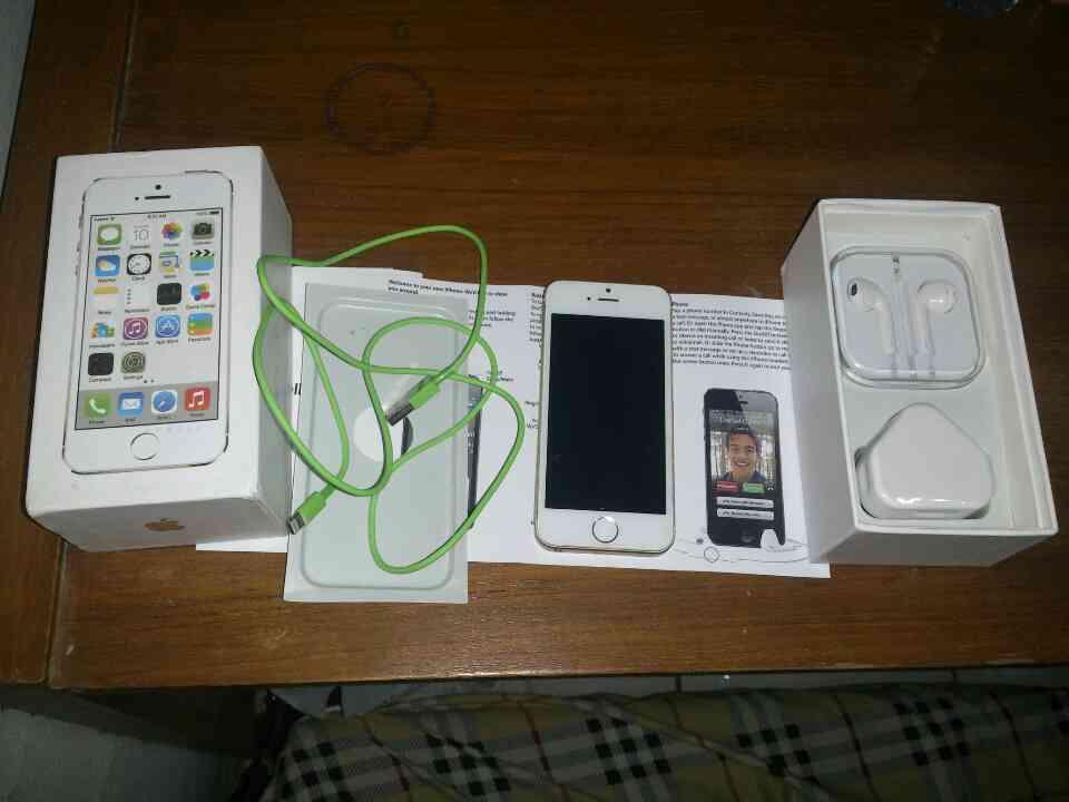 jual iPhone 5s gold 16gb replika second murah fullset