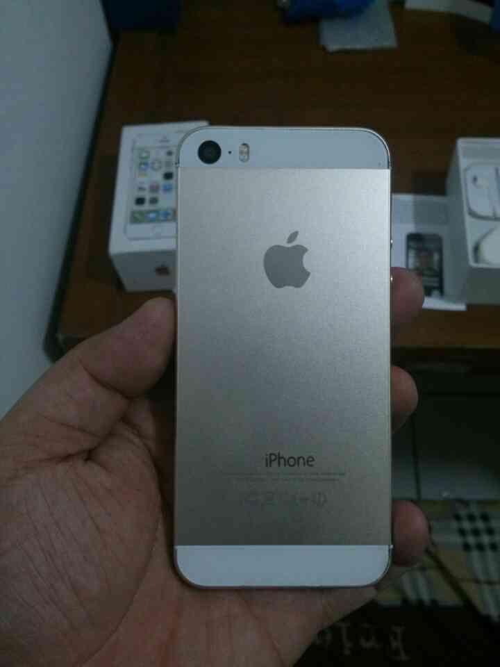 jual iPhone 5s gold 16gb replika second murah fullset