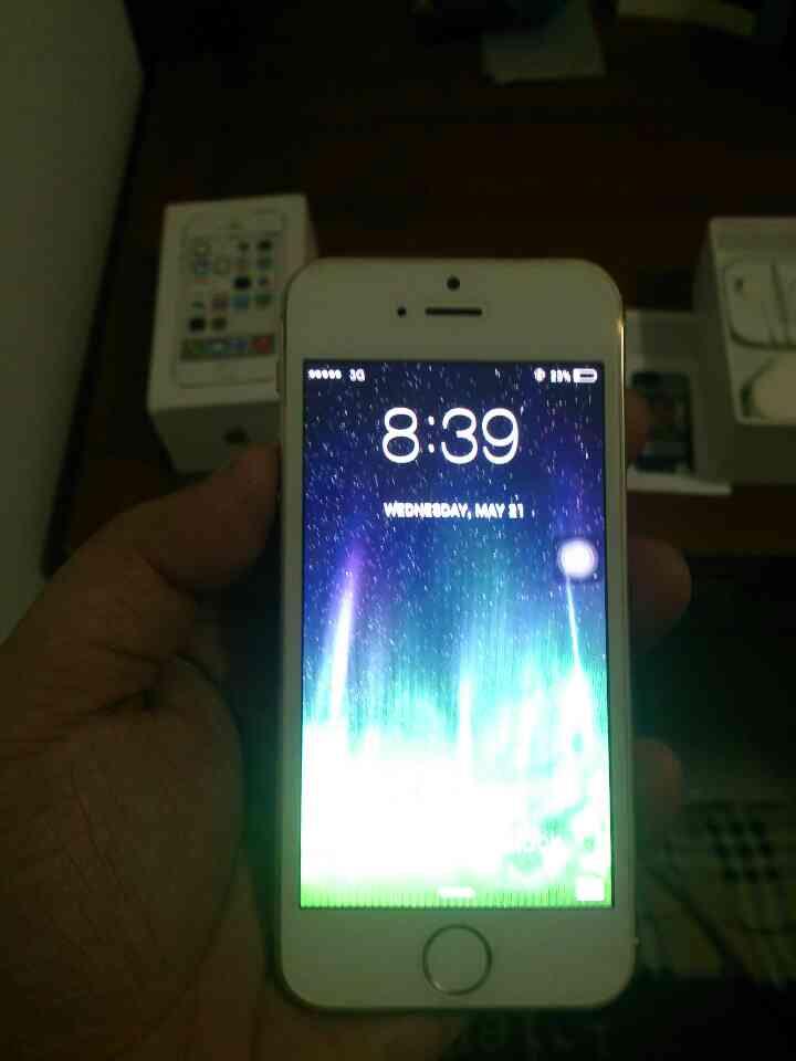 jual iPhone 5s gold 16gb replika second murah fullset