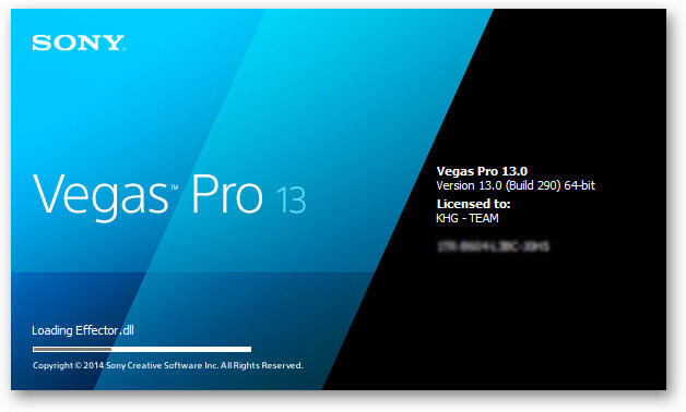 Sony Vegas Pro 13  free + Keygen