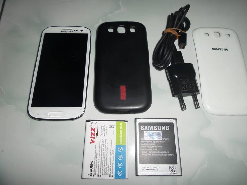 samsung galaxy s3 i9300 putih mulus normal nego segel utuh resmi