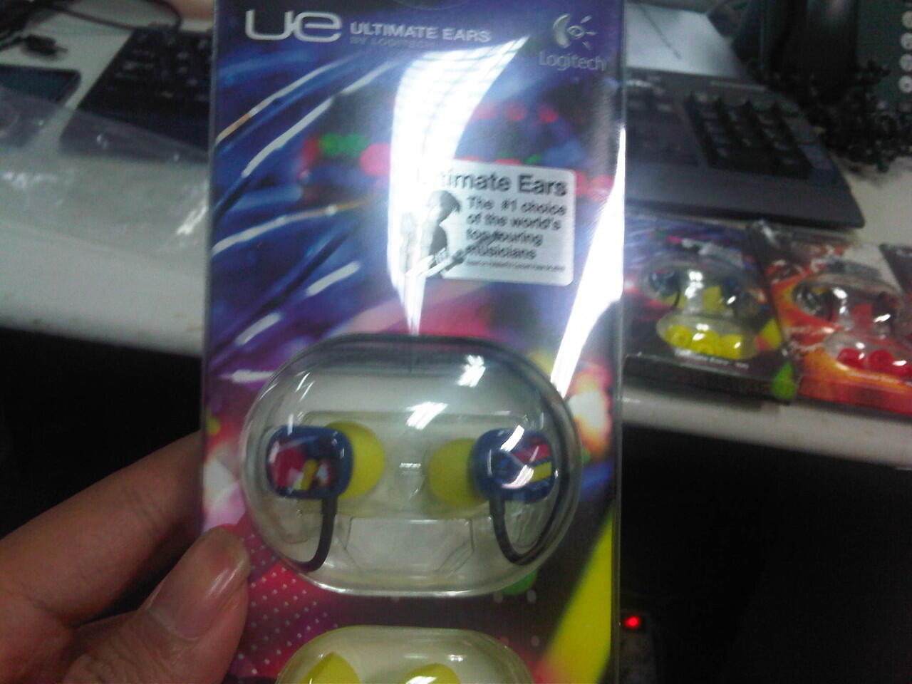 Logitech Ultimate Ears UE 100 Noise-Isolating Earphones