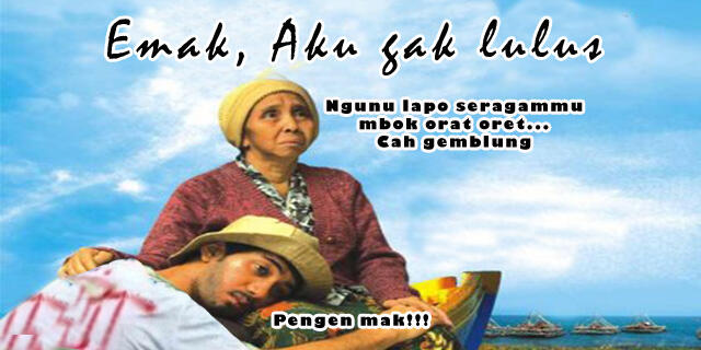 MEME lulus SMA (buatan sendiri gan)