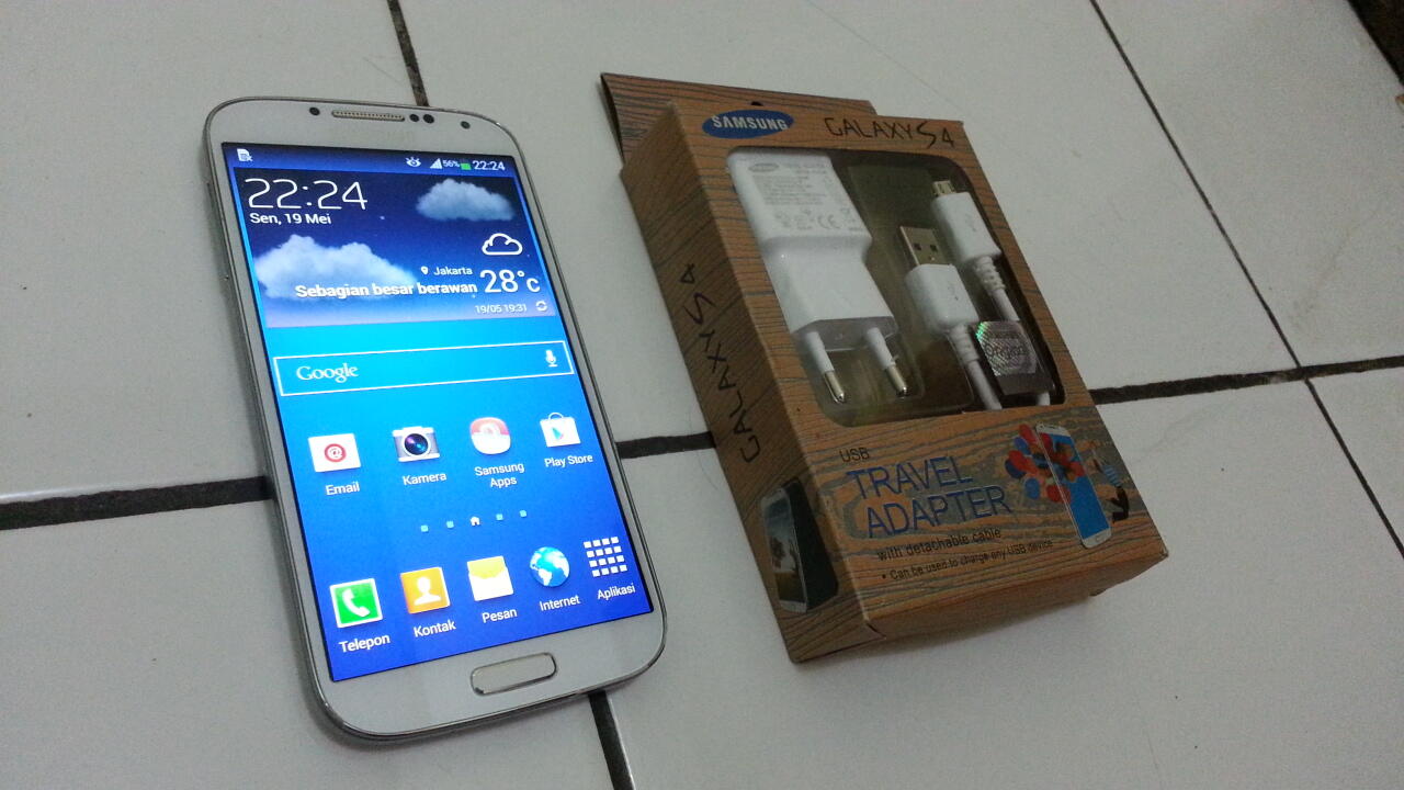 SAMSUNG GALAXY S4 GT I9500 WHITE ORI SEIN MURAH ABISSSS